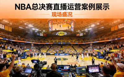 NBA总决赛直播运营案例展示 - 现场盛况